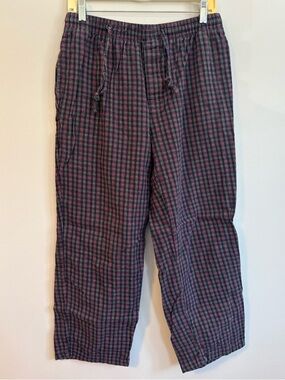 Midtown 100% cotton plaid drawstring pyjama pants PJ Bottoms
